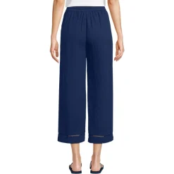7/8-Schlupfhose aus Musselin