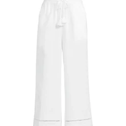 7/8-Schlupfhose aus Musselin