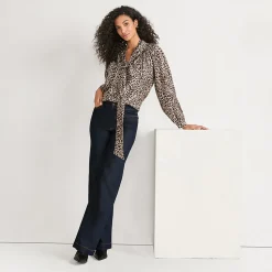 Schluppenbluse für Damen