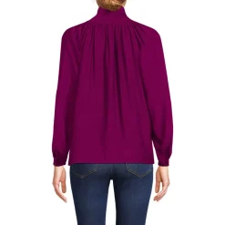 Schluppenbluse für Damen