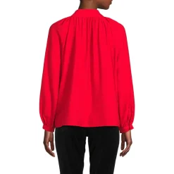 Schluppenbluse für Damen