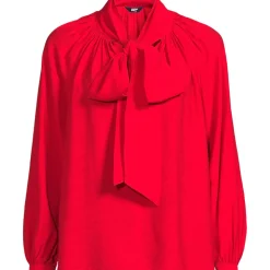 Schluppenbluse für Damen
