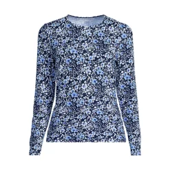 Schnelltrocknendes UPF 50 Sonnenschutz-Badeshirt für Damen
