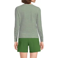 Schnelltrocknendes UPF 50 Sonnenschutz-Badeshirt für Damen