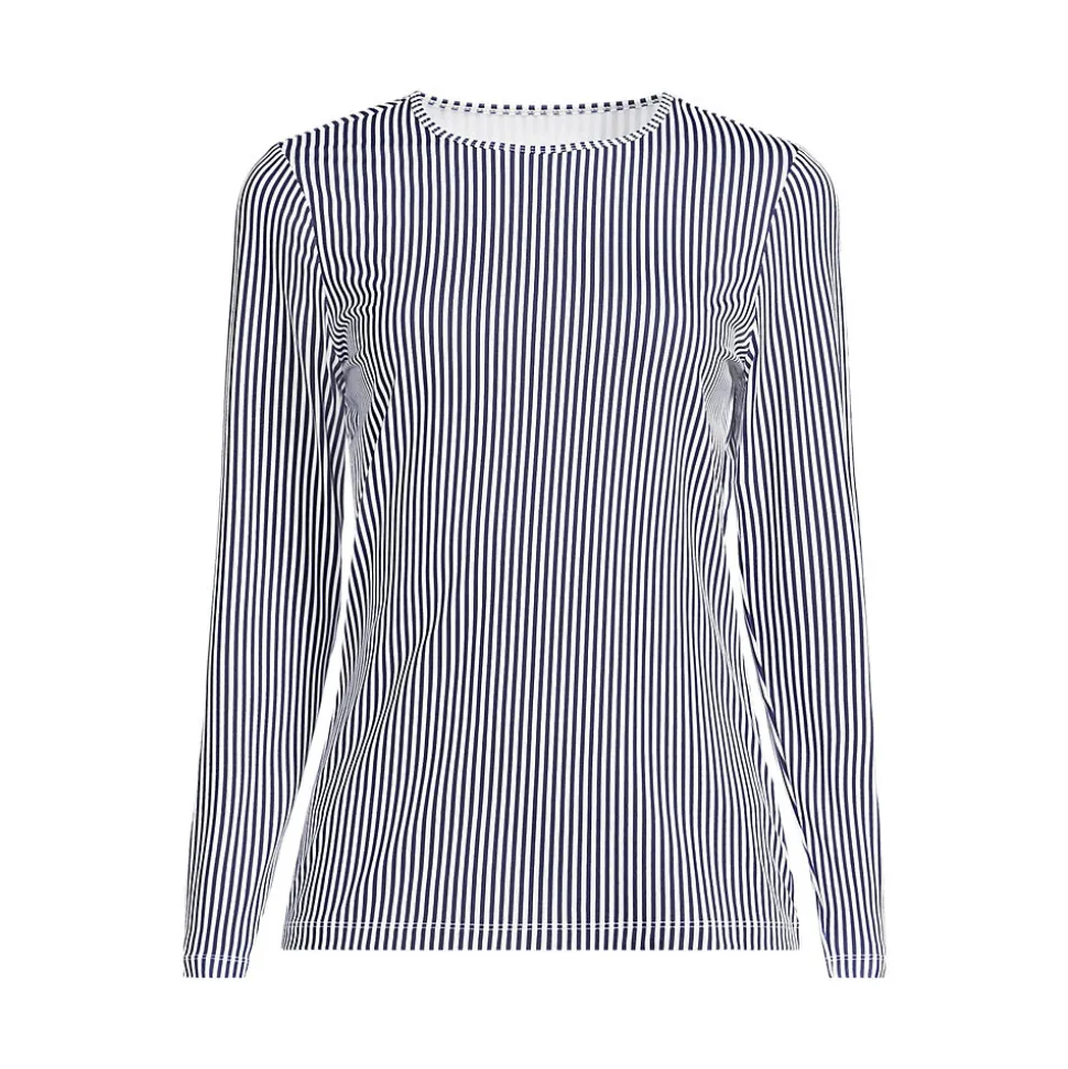 Schnelltrocknendes UPF 50 Sonnenschutz-Badeshirt für Damen