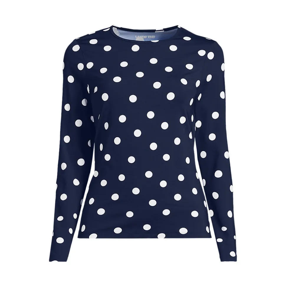 Schnelltrocknendes UPF 50 Sonnenschutz-Badeshirt für Damen