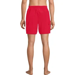 Schnelltrocknende UPF 50 Cargo-Badeshorts für Herren, 18 cm