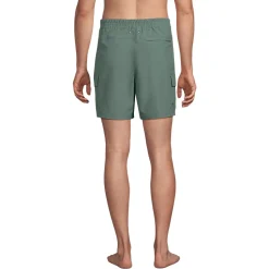 Schnelltrocknende UPF 50 Cargo-Badeshorts für Herren, 18 cm