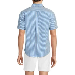 Seersucker-Kurzarmhemd für Herren, Classic Fit
