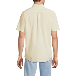Seersucker-Kurzarmhemd für Herren, Classic Fit