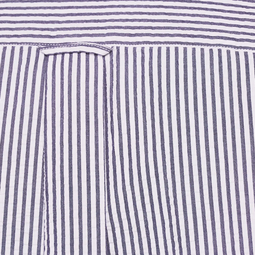 Seersucker-Kurzarmhemd für Herren, Classic Fit