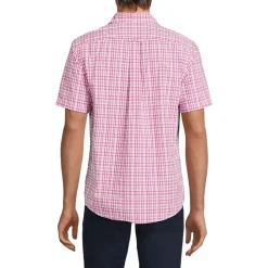 Seersucker-Kurzarmhemd für Herren, Classic Fit