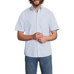 Seersucker-Kurzarmhemd für Herren, Classic Fit