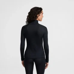 Seidenunterhemd mit Rollkragen für Damen