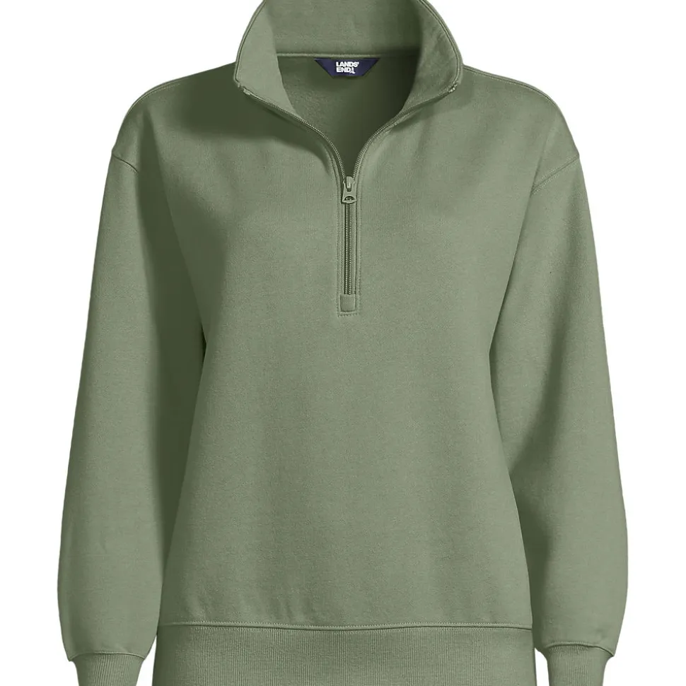 Serious Sweats Pullover mit Reißverschluss für Damen