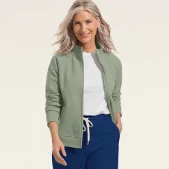 Serious Sweats Reißverschluss-Jacke für Damen
