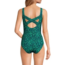 Shape-Badeanzug mit Bügel Gemustert SLENDER für Damen