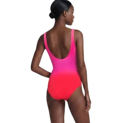Shape-Badeanzug mit Soft Cups Ombré SLENDER in F-Cup
