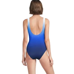 Shape-Badeanzug mit Soft Cups Gemustert SLENDER für Damen