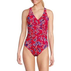 Shape-Badeanzug mit Soft Cups Gemustert SLENDER für Damen