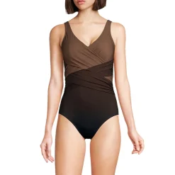 Shape-Badeanzug mit Soft Cups Gemustert SLENDER für Damen