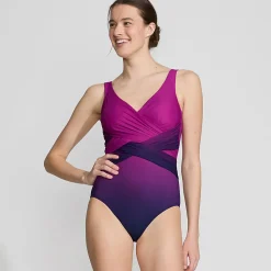 Shape-Badeanzug mit Soft Cups Gemustert SLENDER für Damen