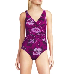 Shape-Badeanzug mit Soft Cups Gemustert SLENDER für Damen