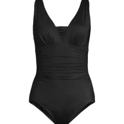 Shape-Badeanzug mit V-Ausschnitt SLENDER in D-Cup