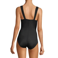 Shape-Badeanzug mit V-Ausschnitt SLENDER in D-Cup