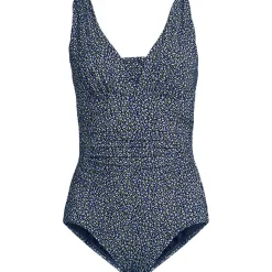Shape-Badeanzug mit V-Ausschnitt und verstellbaren Trägern SLENDER für Damen