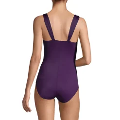 Shape-Badeanzug mit V-Ausschnitt SLENDER in D-Cup