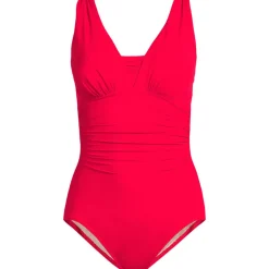 Shape-Badeanzug mit V-Ausschnitt SLENDER