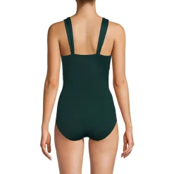 Shape-Badeanzug mit V-Ausschnitt SLENDER