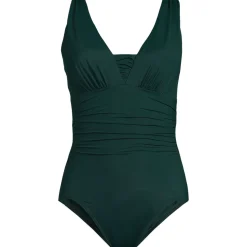 Shape-Badeanzug mit V-Ausschnitt SLENDER