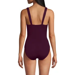 Shape-Badeanzug mit V-Ausschnitt SLENDER