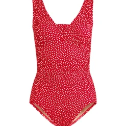 Shape-Badeanzug mit V-Ausschnitt SLENDER für Damen in D-Cup