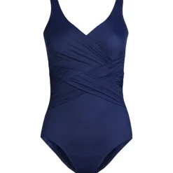 Shape-Badeanzug SLENDER Gewickelt für Damen in E-Cup