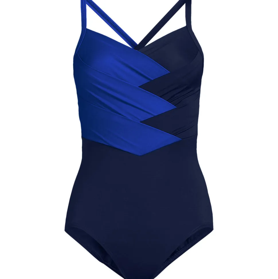 Shape-Badeanzug SLENDER mit Webdetail für Damen