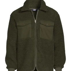 Sherpa-Fleece-Hemdjacke für Herren