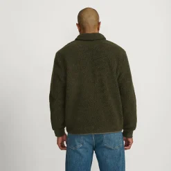 Sherpa-Fleece-Hemdjacke für Herren