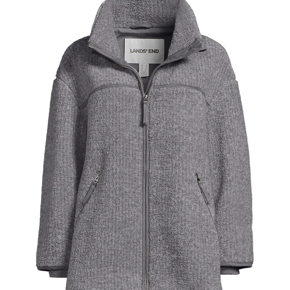 Sherpa-Fleecejacke für Damen