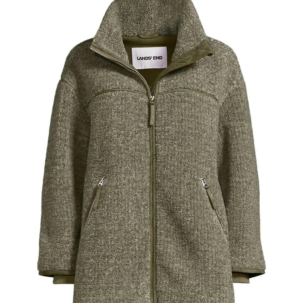 Sherpa-Fleecejacke für Damen