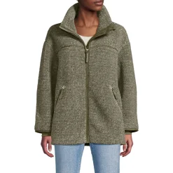 Sherpa-Fleecejacke für Damen