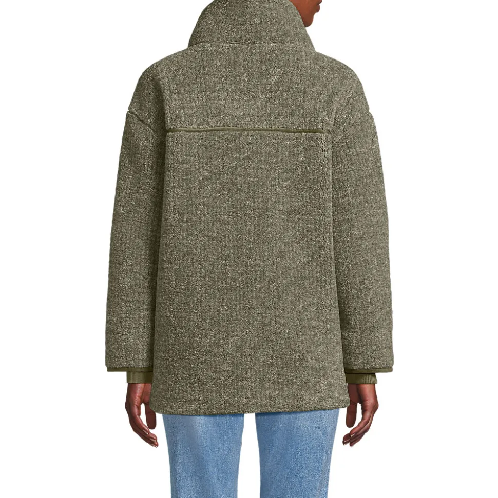 Sherpa-Fleecejacke für Damen