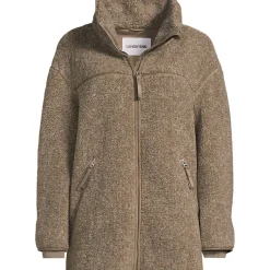 Sherpa-Fleecejacke für Damen