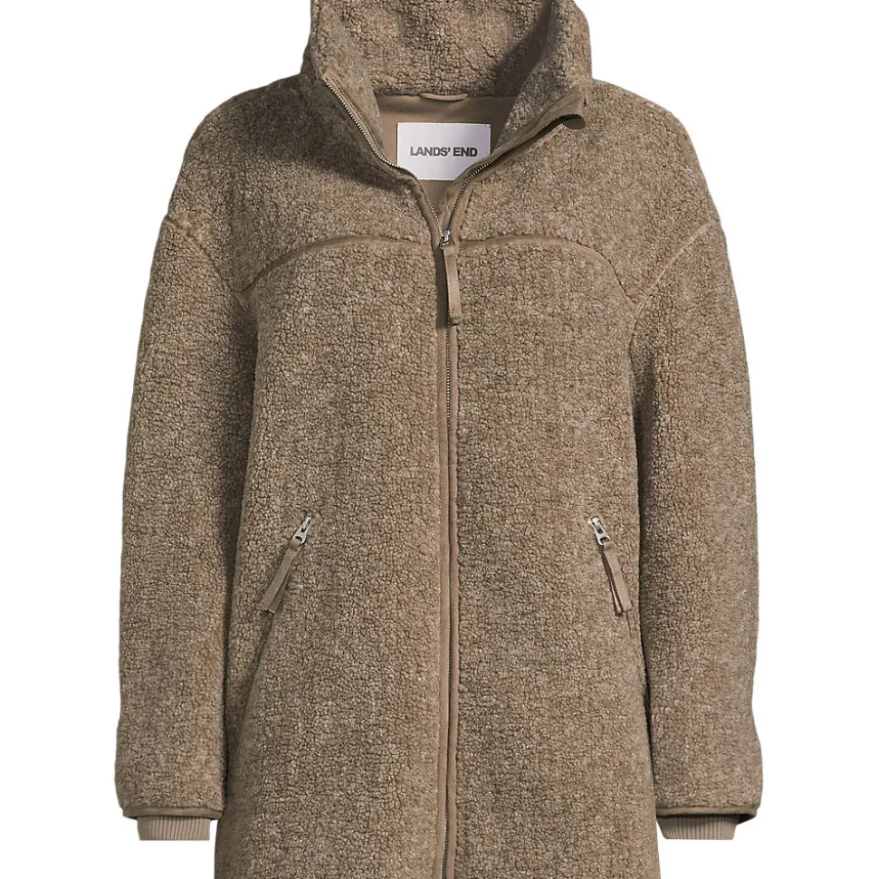 Sherpa-Fleecejacke für Damen
