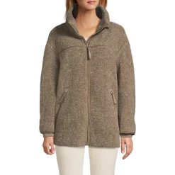 Sherpa-Fleecejacke für Damen