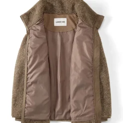 Sherpa-Fleecejacke für Damen