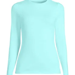 Shirt aus Baumwolle/Modal-Mix mit Rundausschnitt für Damen
