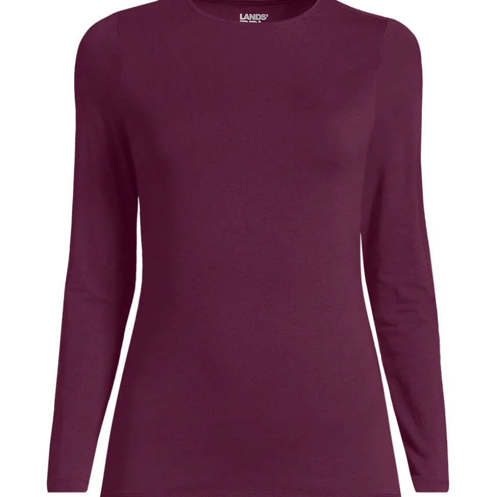 Shirt aus Baumwolle/Modal-Mix mit Rundausschnitt für Damen